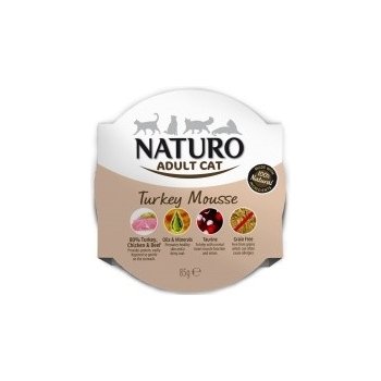 Naturo Adult Cat Turkey Mousse 85 g