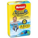 HUGGIES KIMBERLY-CLARK KLEENEX Little Swimmers 2-3 / 3-8 kg 12 ks – Zboží Mobilmania