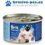 Brit Premium by Nature Cat Trout with Liver 0,2 kg – Hledejceny.cz