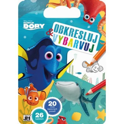 Hledá se Dory omalovánka