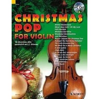 Pop for Violin, Christmas, m. Audio-CD – Zboží Mobilmania