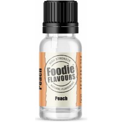 Foodie Flavours Přírodní koncentrované aroma 15 ml broskev