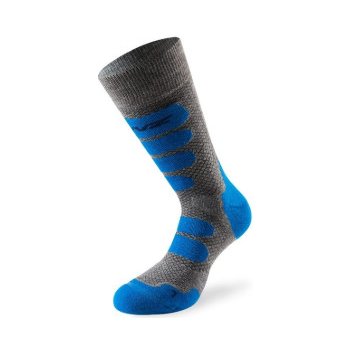 Lenz ponožky X-Country 2.0 šedá/modrá