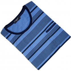 C-lemon AL3351O pánská noční košile modrá