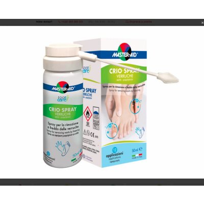 Foot Care Crio Sprej na odstranění bradavic zmrazením 50 ml – Zboží Dáma