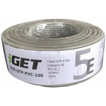 iGet iG5E-UTP-PVC-100 CAT5E UTP PVC Eca, 100m