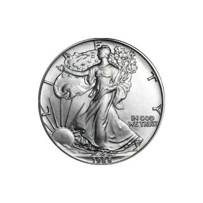 U.S. Mint stříbrná mince American Eagle 1988 1 oz – Zboží Mobilmania