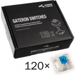 Glorious Gateron Blue Switches 120 ks – Zboží Živě