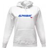 Dámská mikina s potiskem Mikina s kapucí s potiskem ALPHABAT Czech woman sweatshirt dámské bílá