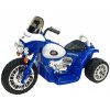 Elektrické vozítko Andos dětská elektrická motorka Harleyek Speedy modrá
