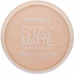 Rimmel London Stay Matte Long Lasting Pressed Powder 6 Warm Beige 14 g – Sleviste.cz