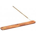 Mani Bhadra Stojánek na vonné tyčinky OHM dřevěný 25 cm – Zboží Dáma