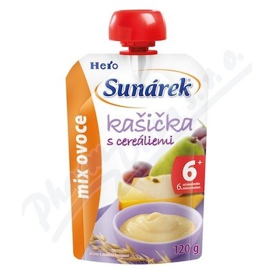 Sunar ovocná kašička mix ovoce 6m+ 120 g