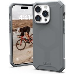 UAG Essential Armor MagSafe iPhone 15 Pro stříbné