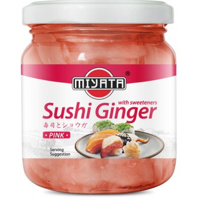 Miyata Nakládaný Sushi Zázvor Růžový 190 g