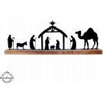Dekorace z mangového dřeva ORION Betlém 505cm – Hledejceny.cz