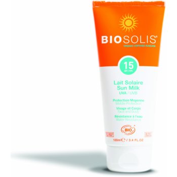 Biosolis mléko na opalování SPF15 100 ml