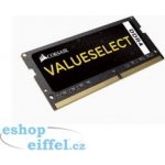 Corsair Value Select SODIMM DDR4 8GB 2133MHz CL15 CMSO8GX4M1A2133C15 – Zboží Mobilmania