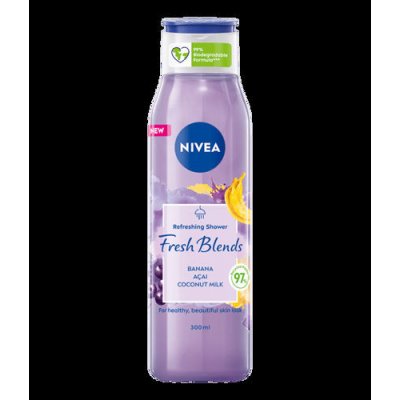 Nivea Fresh Blends Banana sprchový gel 300 ml