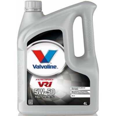 Valvoline VR1 Racing 5W-50 4 l – Hledejceny.cz