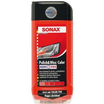 Sonax Polish & Wax Color červená 500 ml