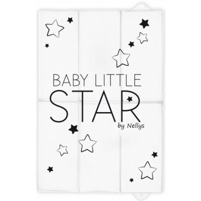 Nellys Cestovní podložka měkka Star bílá 60 x 40 – Sleviste.cz