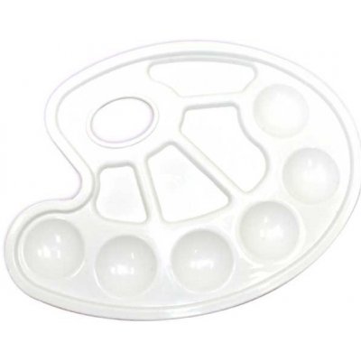 Paleta na barvy oválná č.1 – Zboží Dáma