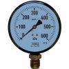 Měření voda, plyn, topení Suku Manometr pr. 100 mm: 0 - 600 KPa