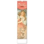 Nástenný Alfons Mucha CZ/SK 12 × 48 cm Presco Group 2024 – Zboží Mobilmania