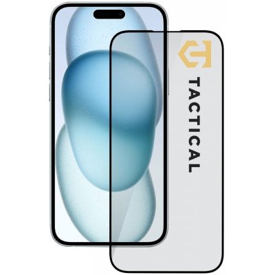 Tactical Glass Shield 5D sklo pro Apple iPhone 15 Plus Black 57983115944 – Zboží Živě