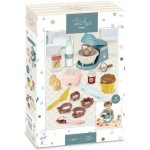 ECOIFFIER Malý cukrář herní set dětský šlehač s nástroji a maketami potravin – Sleviste.cz