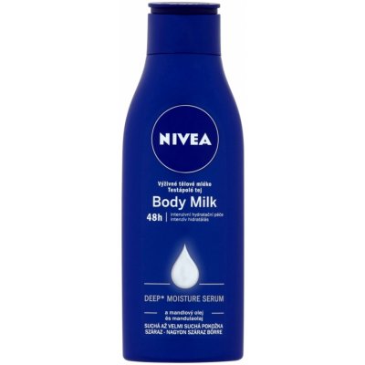 Nivea Body Milk výživné tělové mléko velmi suchá pokožka 250 ml – Sleviste.cz