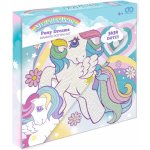 DIAMOND DOTZ DOTZIES Diamantové malování My Little Pony DBX096 28 x 28 cm – Zboží Mobilmania