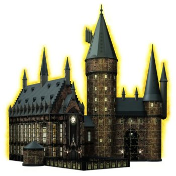 Ravensburger 3D puzzle Harry Potter: Bradavický hrad - Astronomická věž 540 ks svítící