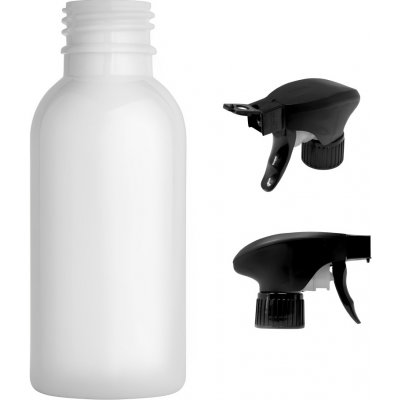 Tera plastová lahvička bílá s černým pistolovým rozprašovačem 100 ml – Zboží Dáma