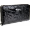 Jennifer Jones dámská kožená peněženka na zip 5247 2 černá