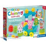 CLEMENTONI BABY Soft Clemmy Hrací sada s knížkou Milá zvířátka – Hledejceny.cz