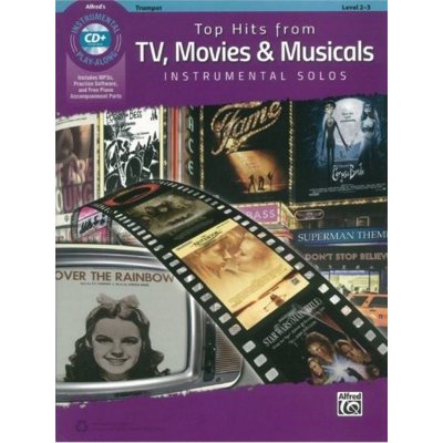 Top Hits From TV Movies & Musicals Trumpet + CD