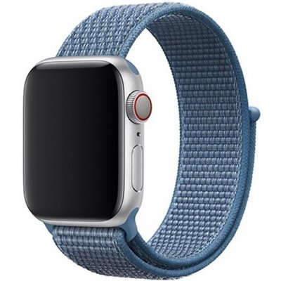 AW Nylonový řemínek na Apple Watch na suchý zip - Nebesky modrý Šířka uchycení řemínku: 38/40/41mm Nebesky Modrý IR-AWNL011 – Zboží Mobilmania