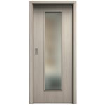 Sapeli Elegant Komfort M55 posuvné borovice bílá 100 x 210 cm Satináto bílé – Hledejceny.cz