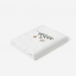 Goldea baňky na větvi na bílém 50 x 70 cm – Zbozi.Blesk.cz