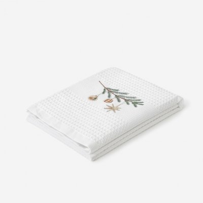 Goldea baňky na větvi na bílém 50 x 70 cm – Zbozi.Blesk.cz