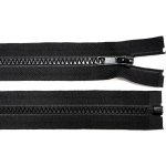 Prima-obchod Kostěný zip No 5 délka 80 cm bundový černý, barva Černá – Sleviste.cz
