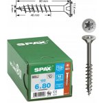 Vruty do dřeva Spax 6 x 80 mm, 100 ks – Hledejceny.cz