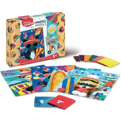 Maped Kreativní sada Photo Mosaics Adventure Animals – Hledejceny.cz