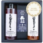 Bohemia Gifts & Cosmetics Boho Style & Gentleman Extrakt pivních kvasnic a chmele sprchový gel 250 ml + Toaletní mýdlo 145 g + Šampon na vlasy 250 ml dárková sada – Hledejceny.cz