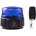 Stualarm AKU LED maják, 36xLED modrý, dálkové ovládání, magnet, ECE R65 (wlbat812bluRE) | Zboží Auto