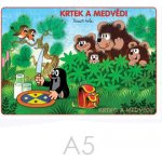 Krtek a medvědi Omalovánky A5 – Zboží Dáma Krtek a medvědi Omalovánky A5 – Zboží Dáma