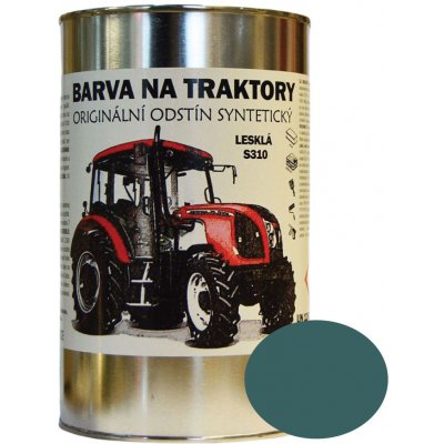 U PEPÁNKA s.r.o. Barvy na traktory Zetor Originální odstín ZELENÁ AGAVE lesklá, Syntetická 1kg – Zboží Mobilmania