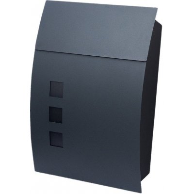 Poštovní schránka Dustin 450x320x100 Černá matná – Hledejceny.cz